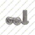 M2.5x25mm Stainless Steel Hex Socket Button Head Bolts Screw