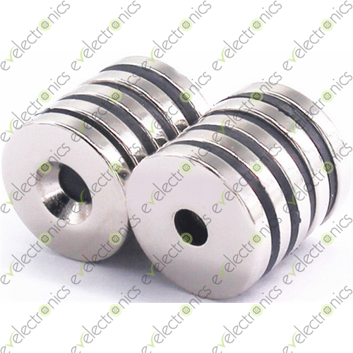 Strong N52 Rare Earth Neodymium Ring 5mm Hole 30x5mm in Pakistan