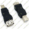 USB Type A Female to Type B Male Printer Adapter