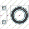 Nmb 63800 ZZ Single row deep groove ball bearing 10x19x7 Singapore