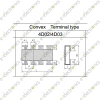 100 Ohm 101 4D03 8P4R 5% 1/16W 0603x4 Chip Resistor Array