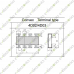 2.2K Ohm 222 4D03 8P4R 5% 1/16W 0603x4 Chip Resistor Array
