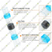 Waterproof Solder Heat Shrink Butt Wire Connector Blue 16-14 AWG