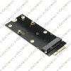 mSATA Mini-SATA SSD Slot to 7+17 pin Converter Adapter Card