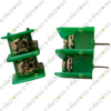 2 Position Wire Barrier Terminal Block KF45 10mm Pitch Green 