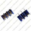 Barrier Terminal Blocks Connector PCB KF850 9.5mm Pitch 3-Pin Blue