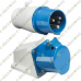 IP44 3 Pin Male Female AC Plug and Socket 32A 250V IP44 3 Pin Male Female AC Plug and Socket 32A 250V