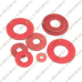 M2.5*5*1 Red Steel Paper Fiber Flat Washers