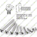 M2x18mm Phillips Cross Recessed Pan Head Machine Screw A2 Stainless Steel