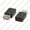 Female USB to Mini Female USB Converter