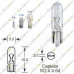T5 24V 2W Automotive Lamps 508 Halogen Miniature 5x18mm Bulbs