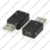 Male USB to Mini Female USB Converter