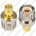 RF coaxial UHF Female to SMA Male Adapter