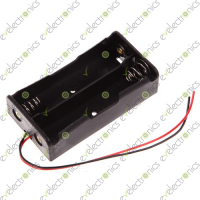 Plastic Storage Box Case Holder for 2x18650 Batteries