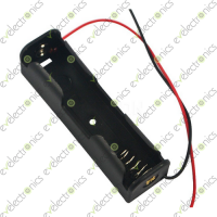 Plastic Storage Box Case Holder for 1x18650 Batteries