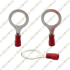 PVC Insulated Ring Type Crimp lugs RV1.25-12 13.0mm Hole Red