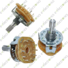 RS25 4P3T 4 Pole 3 Position Mount Rotary Switch Selector