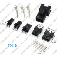 JST-SM 2.54mm Pitch Male SM4P Locking Quick Connector 4-Pin