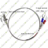 High Temperature 0~500 Degree Stainless Steel Thermocouple K type 10x6mm Probe Sensor