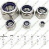 M3 Stainless Steel SS Hex Hexagon Nylon Insert Lock Nut Self–locking Nylock Locknut