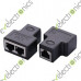 8 Pin 2 Port RJ-45 RJ45 Ethernet Network Splitter Adapter