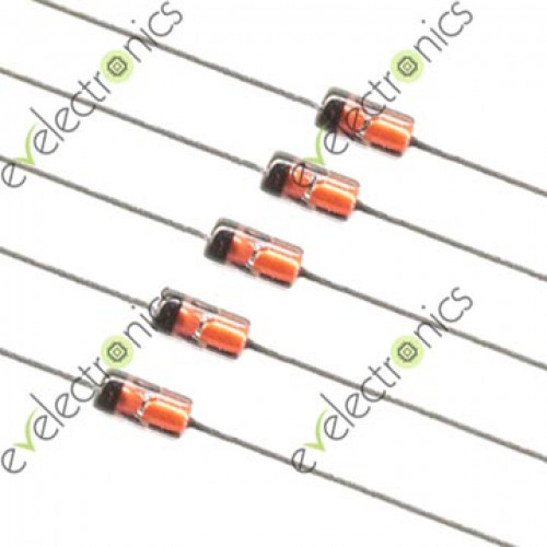 Diode Zener 51V / 5W +/-5% Boitier DO201 (5 Piéces