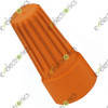 P-3 Spring Loaded Screw-On Wire Connector 20x11.5x9.5 Orange