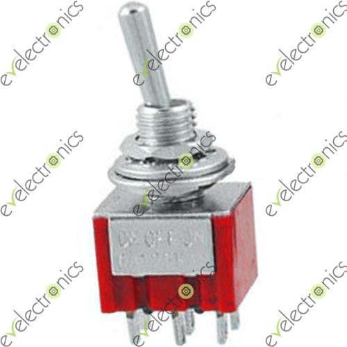 Toggle Switch DPDT ONOFF (Breadboard) in Pakistan