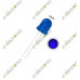 10MM Diffused Blue LED 800mcd