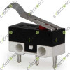 KW11-12 Miniature Micro Limit Switch 3A SPDT 13x6x6 Arc Hooked Lever 3-Pin