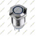 Metal Angel Eye 12-24VDC Blue LED illuminated Momentary 16mm Push to Make
