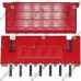 7Pin XH 2.54 Straight Connector Red