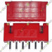 6Pin XH 2.54 Straight Connector Red
