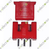3Pin XH 2.54 Straight Connector Red