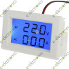 100A LCD Digital AC 80-300V Voltmeter Ammeter