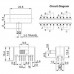 16Pin Horizontal Slide Switch (SK43D01-G8)