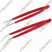 ProsKit 2 pcs Stainless Steel Non-magnetic Tweezer Set 908-T301