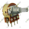 250K Ohm WH148-1B Stereo Potentiometer Variable Resistors 6-Pin