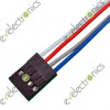 9 Pin TJC Black With Wires