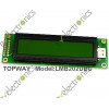 20x2 Green Character Display with Backlight LCD