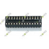 28 Pin Flat Base IC Socket DIP-28 (Slim)