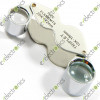 20X12mm 10X18mm POWER LOUPE MAGNIFYING GLASS