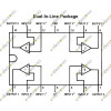 LM324 LM-324 Single Supply Quad Operational Amplifier IC DIP-14