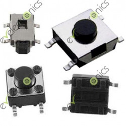 4 Pins Tact Switch (SMD)