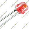 4.8mm Straw Hat Red Red LED