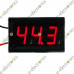 DC 7-100V .56 inche LED Digital Panel Voltmeter 2 Wire Red