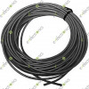 PVC insulation Jumper wire Black 31AWG .8mm (Per Meter)