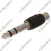 6.35mm Stereo Plug to RCA Jack Adapter