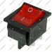 KCD4 31x25 ON-OFF DPDT 16A Rocker Switch 2 Position Red 6-Pin KCD4 31x25 ON-OFF DPDT 16A Rocker Switch 2 Position Red 6-Pin