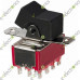 Panel Mount Rocker Switch ON-OFF-ON 4PDT 12Pin HQ Panel Mount Rocker Switch ON-OFF-ON 4PDT 12Pin HQ